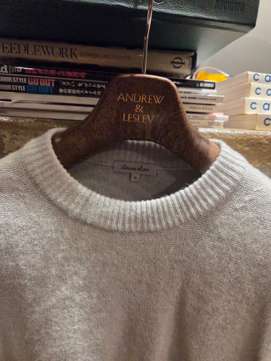 스티브 알랜 램스울니트 상품이미지8