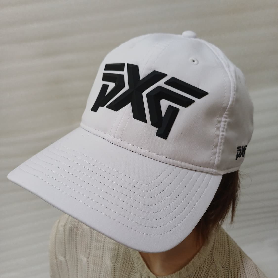 정품 PXG 골프 모자 캡 야구 모자 흰색 사랑봉봉 상품이미지1