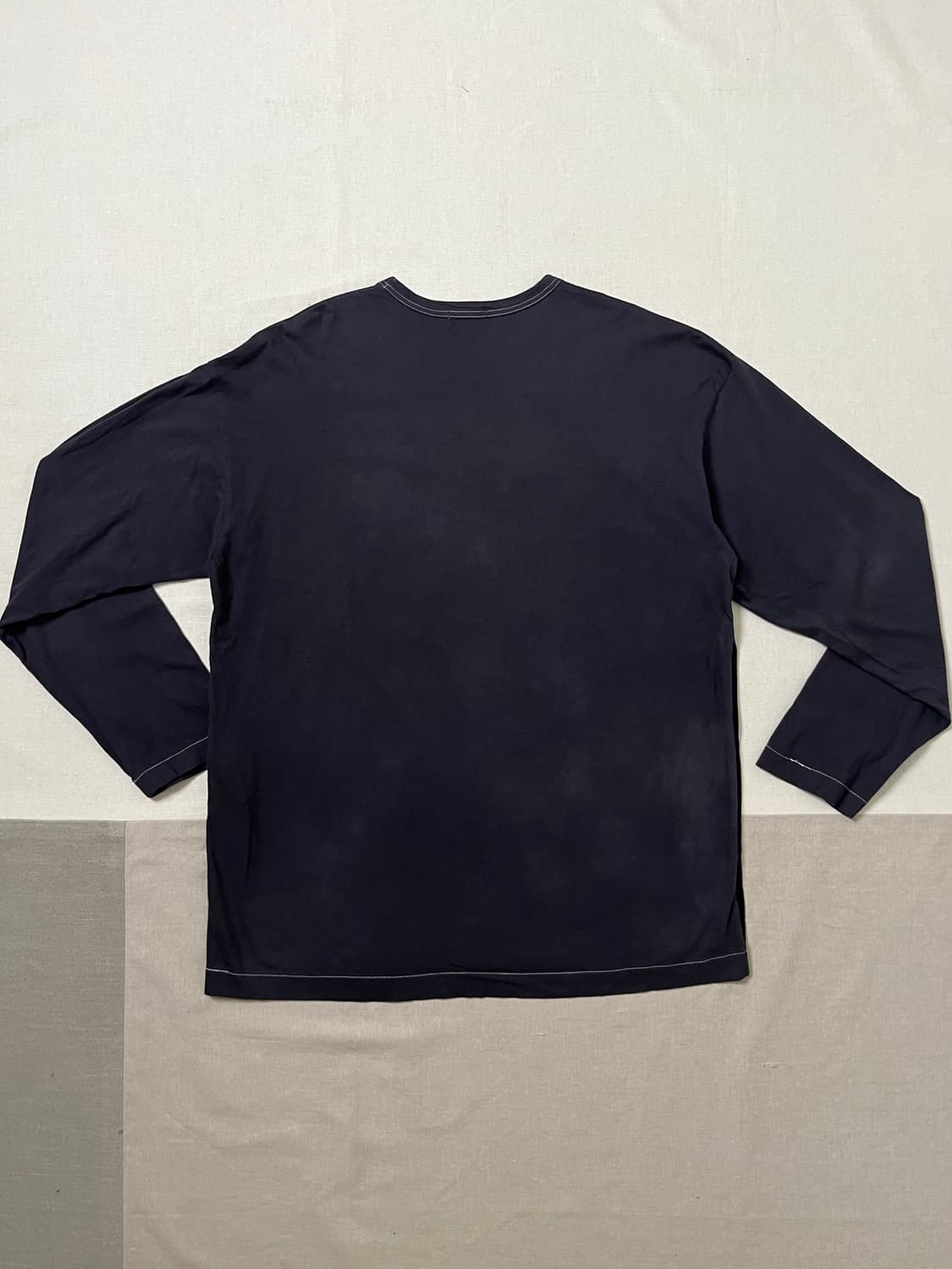 90s 꼼데가르송 옴므 컬러블럭 티셔츠 comme des garcons 상품이미지2