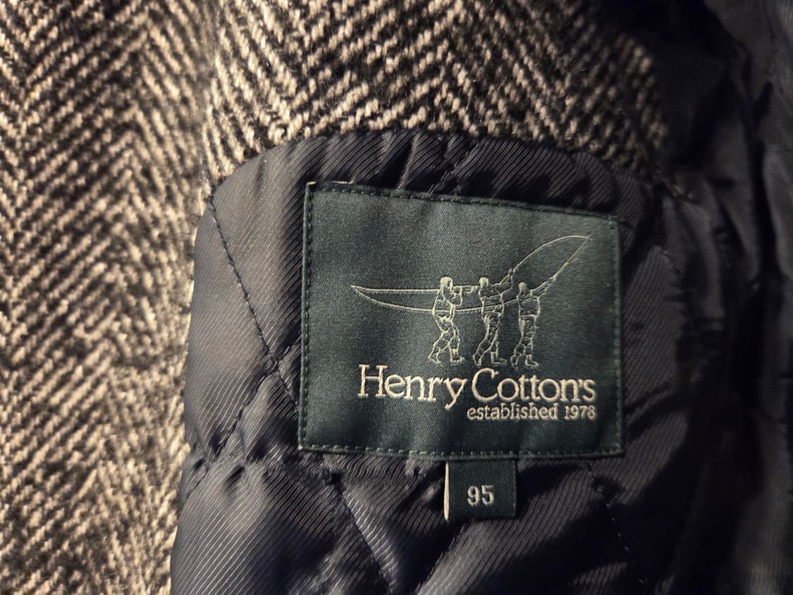 헨리코튼 트위드코트 상품이미지6