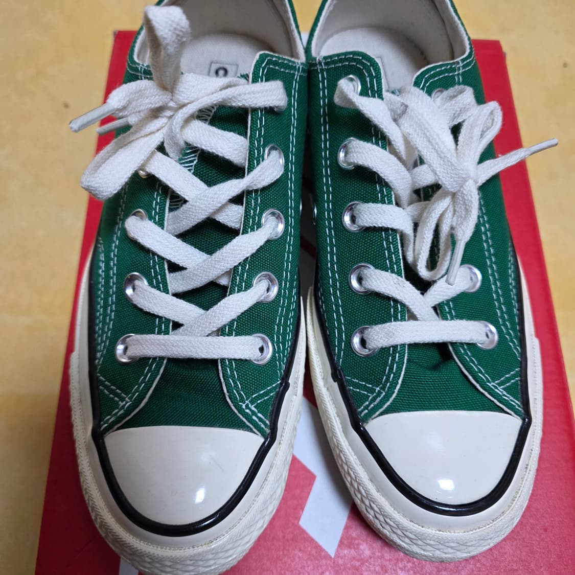 컨버스 척 70 빈티지 아마존그린 220사이즈 162057 척테일러C 상품이미지3