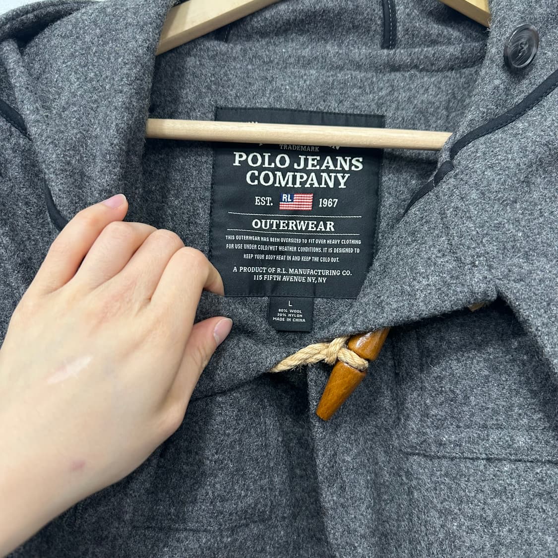 폴로 진스 더플 코트 상품이미지3