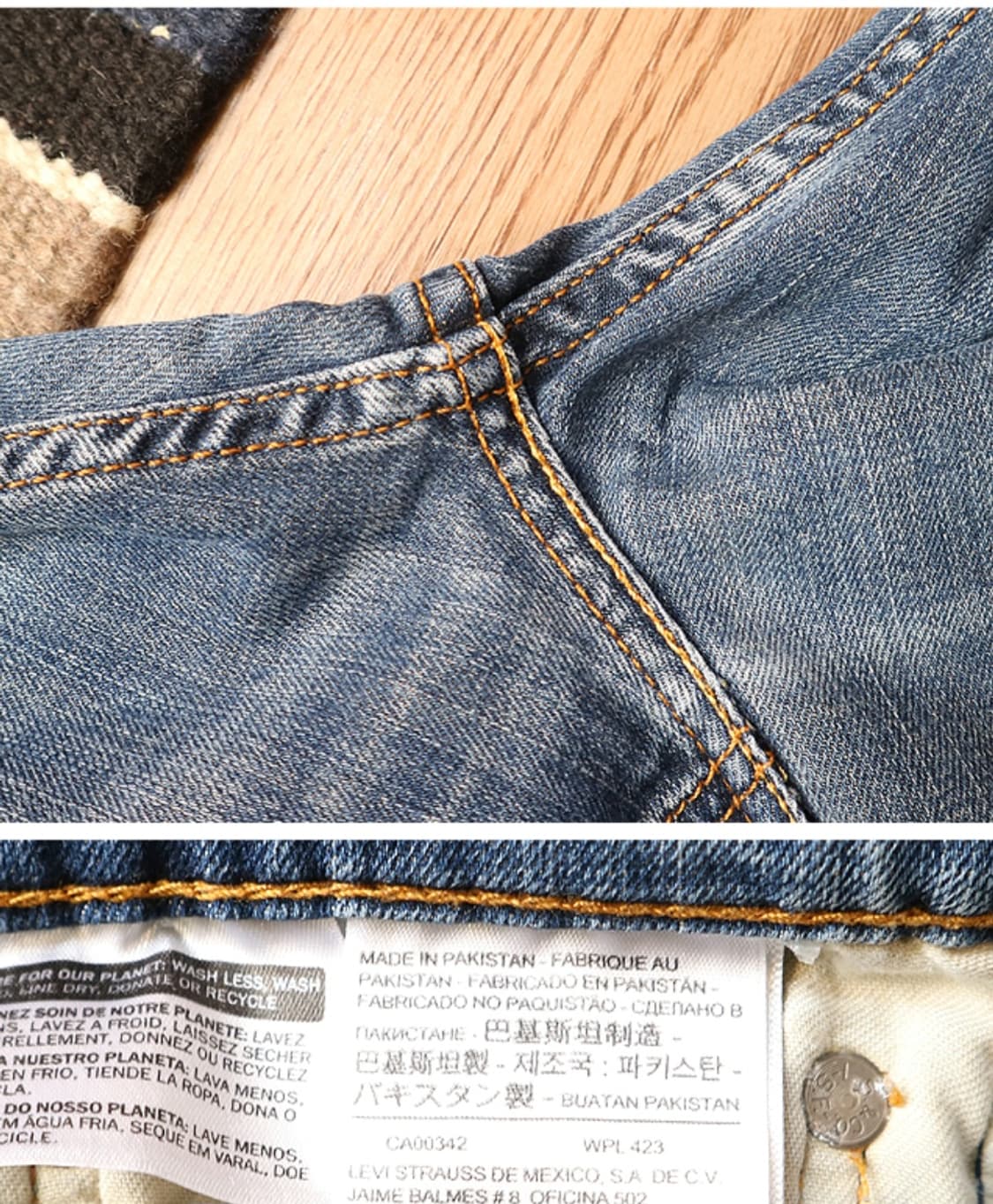 
LEVIS 리바이스 527 부츠컷 데님  29사이즈 세탁완료  상품이미지8