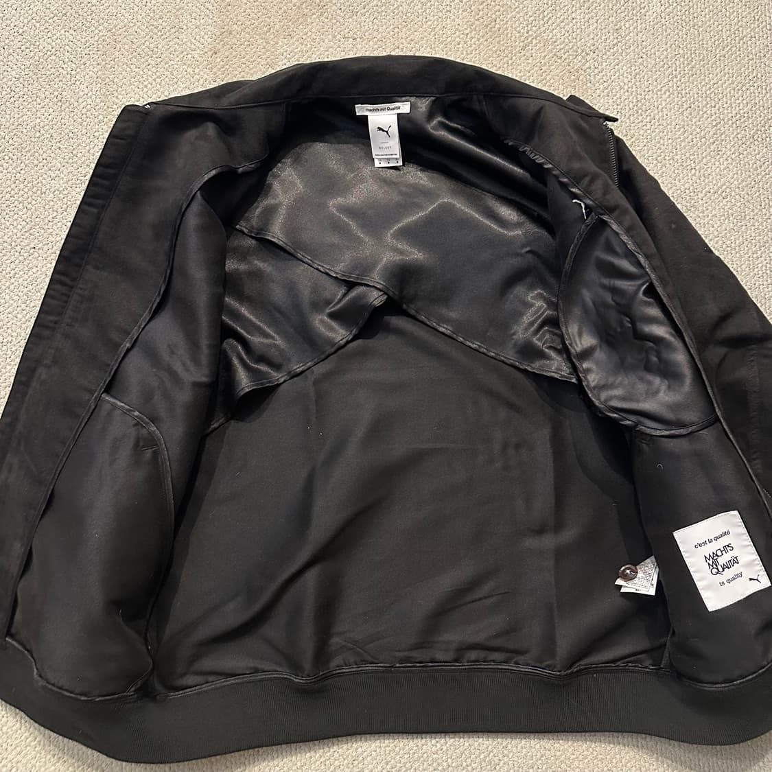 퓨마 MMQ 프리미엄(PUMA) 스웨이드 헤링턴 자켓 상품이미지7