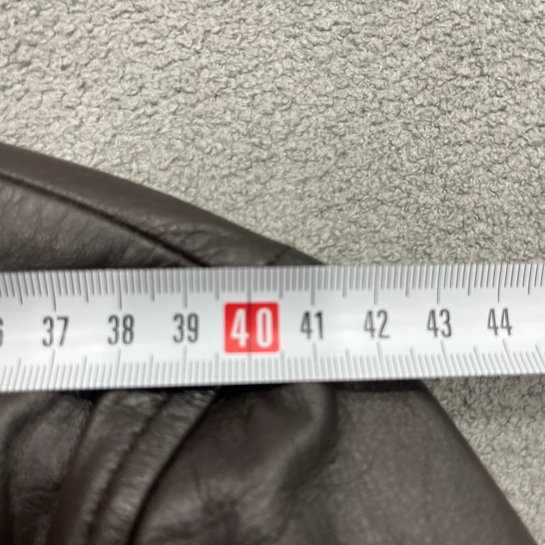 L 빈티지 소가죽 집업레더 자켓 상품이미지7