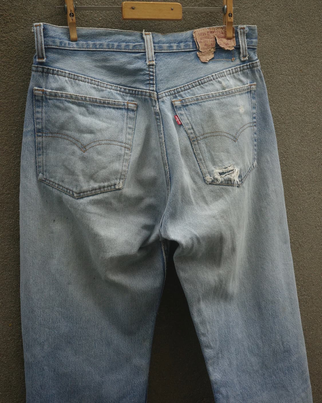 90’s Levi’s 501 디스트레스드 데님 팬츠 상품이미지5