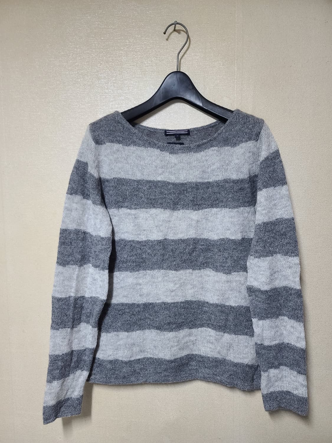 타미힐피거 알파카 혼방 보트넥 니트 상품이미지1