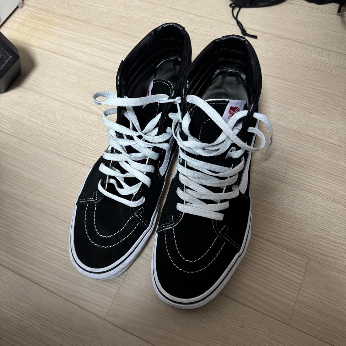 [280] 반스 스케이트 하이탑 블랙 상품이미지1