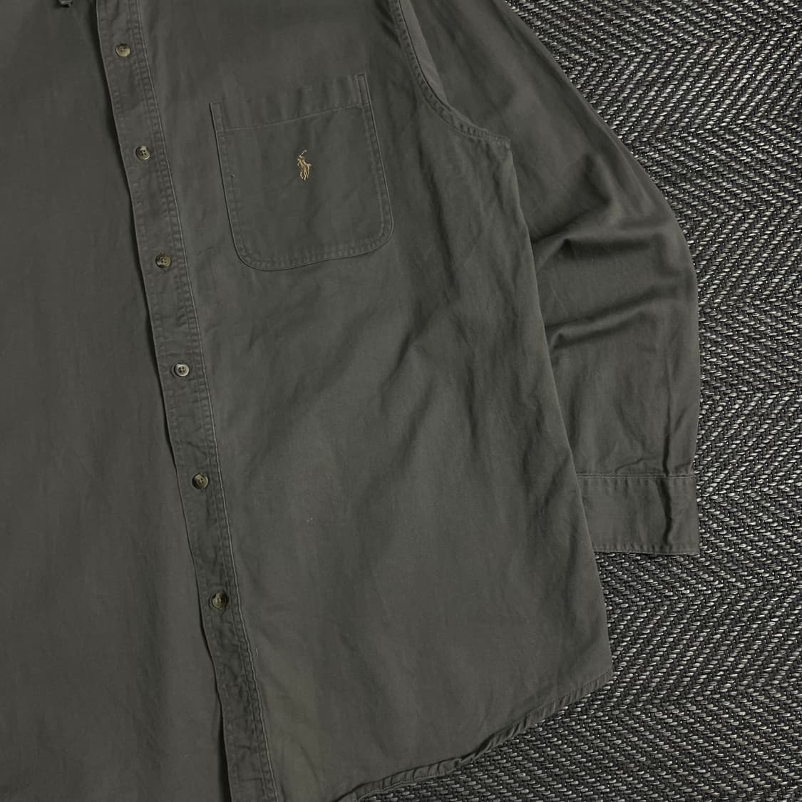 폴로 랄프로렌 포니 박시핏 카키 셔츠y 3519 상품이미지3