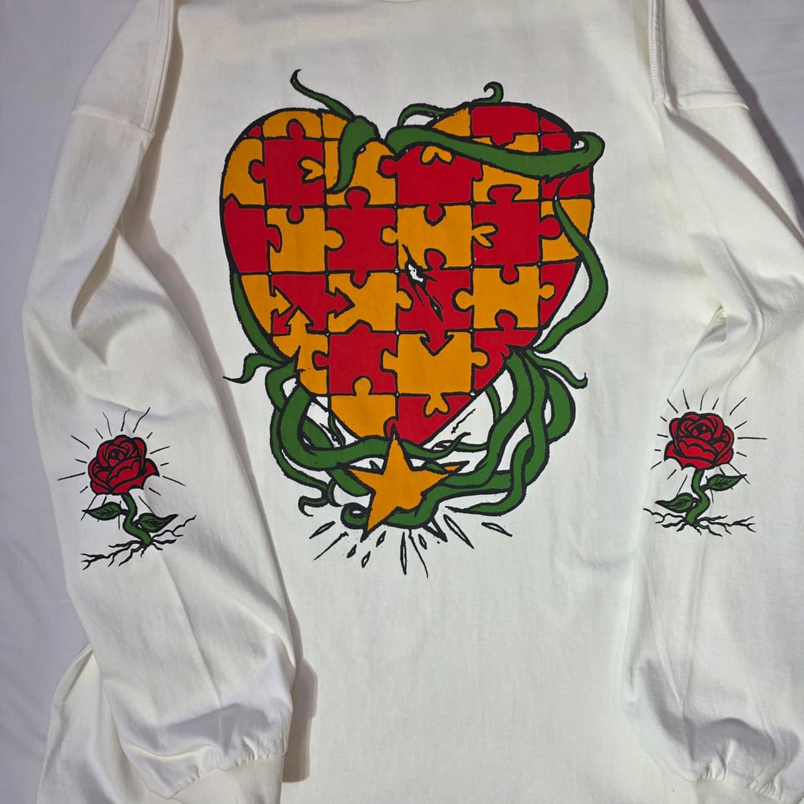 [2XL]갤러리디파트먼트 Puzzle Heart 롱슬리브 상품이미지5
