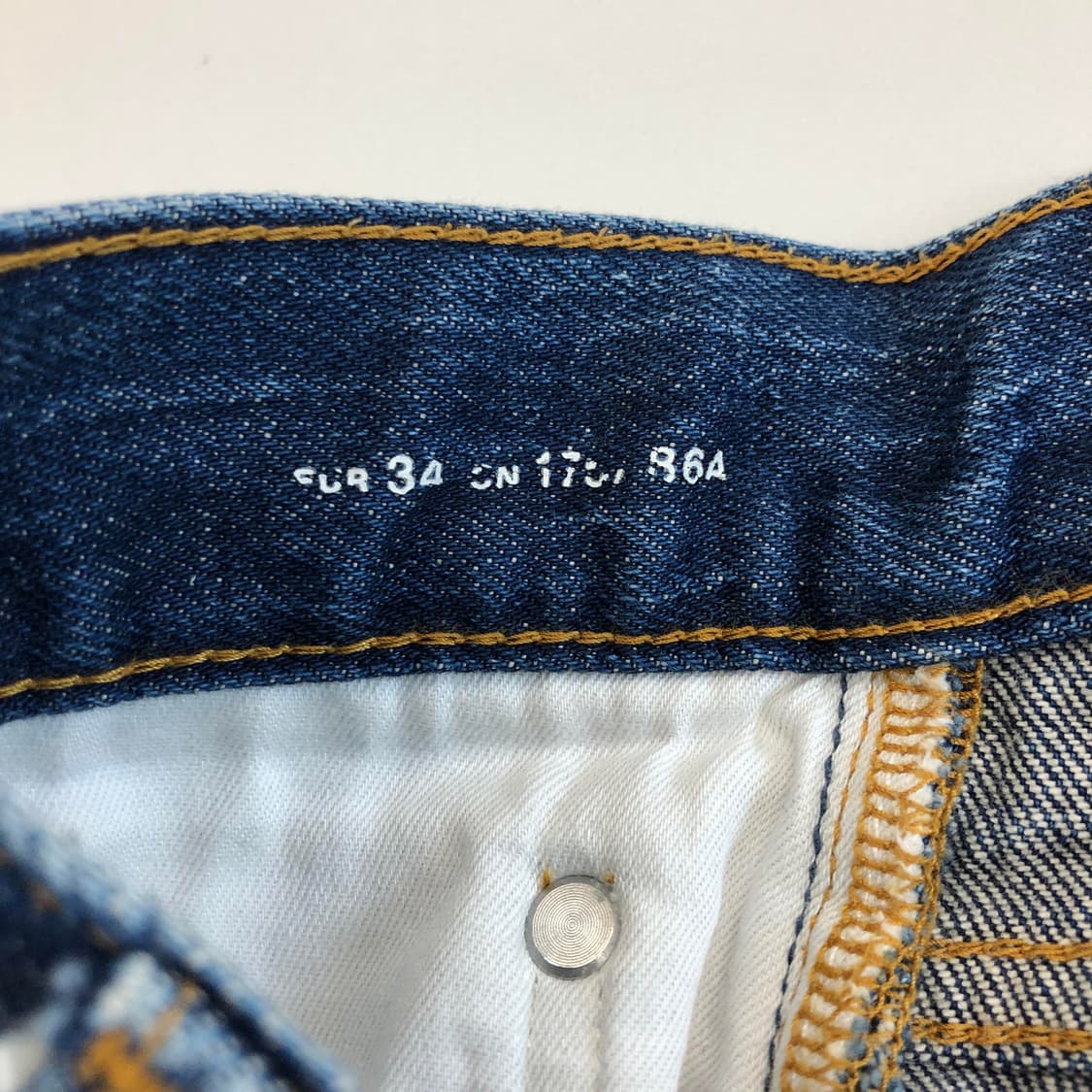 아르켓 오가닉코튼 크롭데님 34 인치 상품이미지5