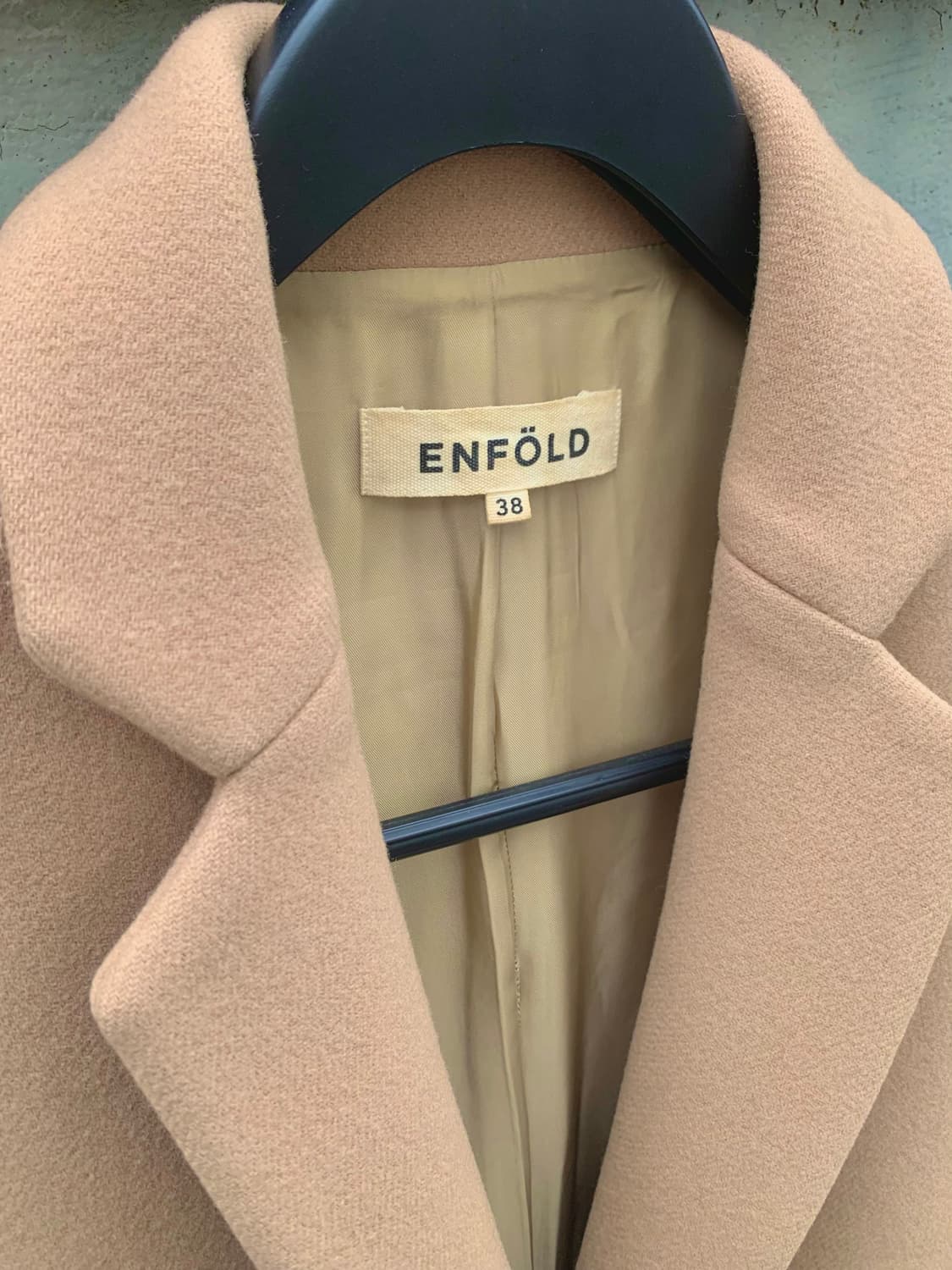 ENFOLD 엔폴드 원버튼 코트 상품이미지4