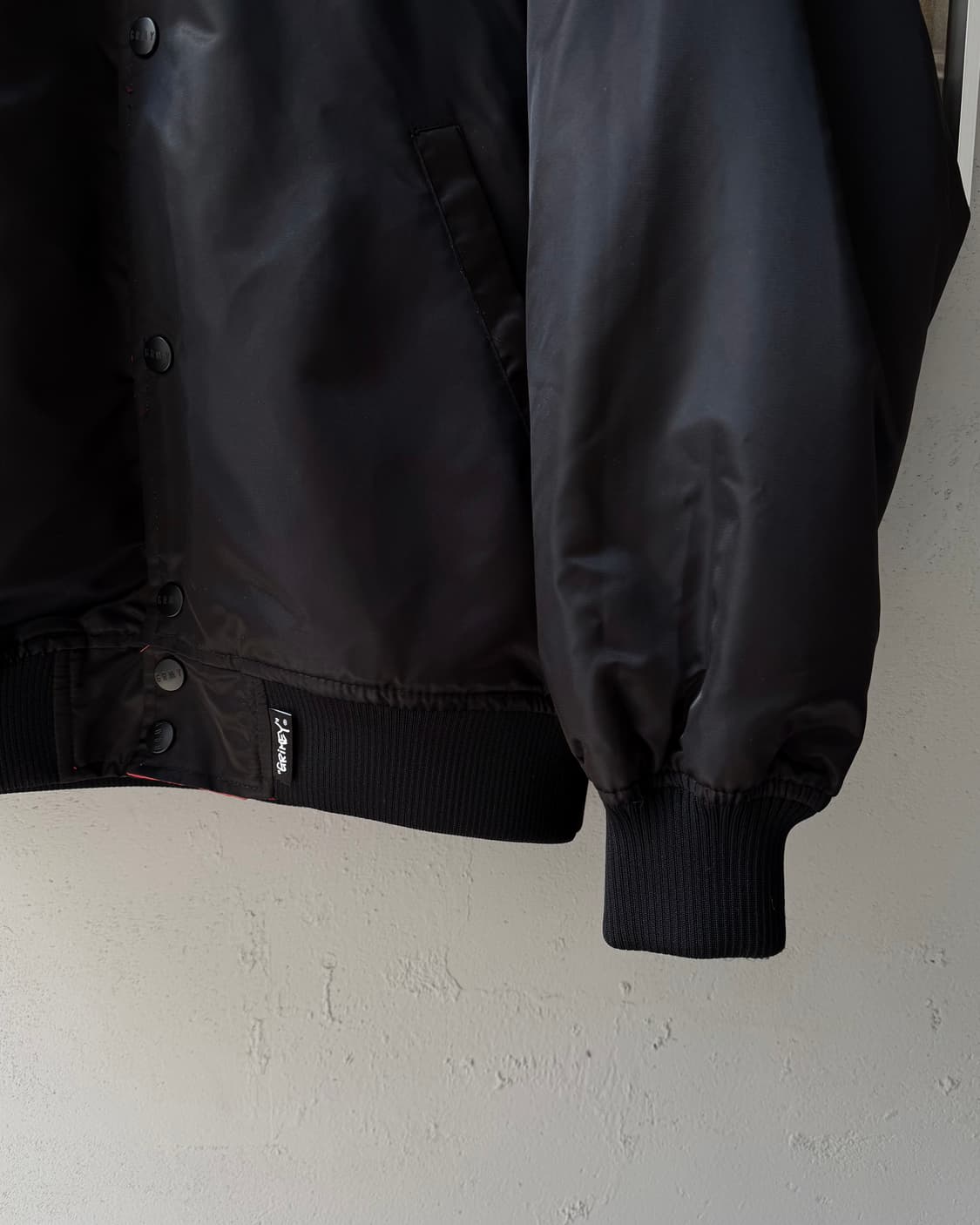 GRIMEY reversible satin bomber jacket 상품이미지3