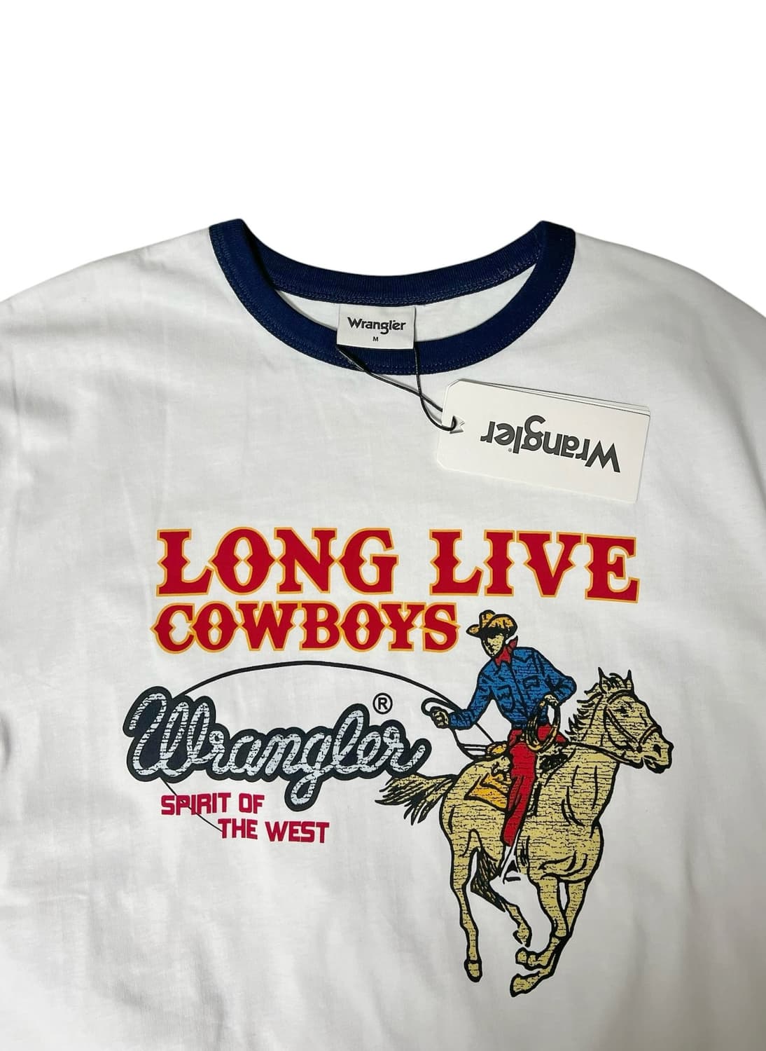 (새상품) 랭글러 Wrangler 웨스턴 빈티지 반팔티 M 상품이미지2