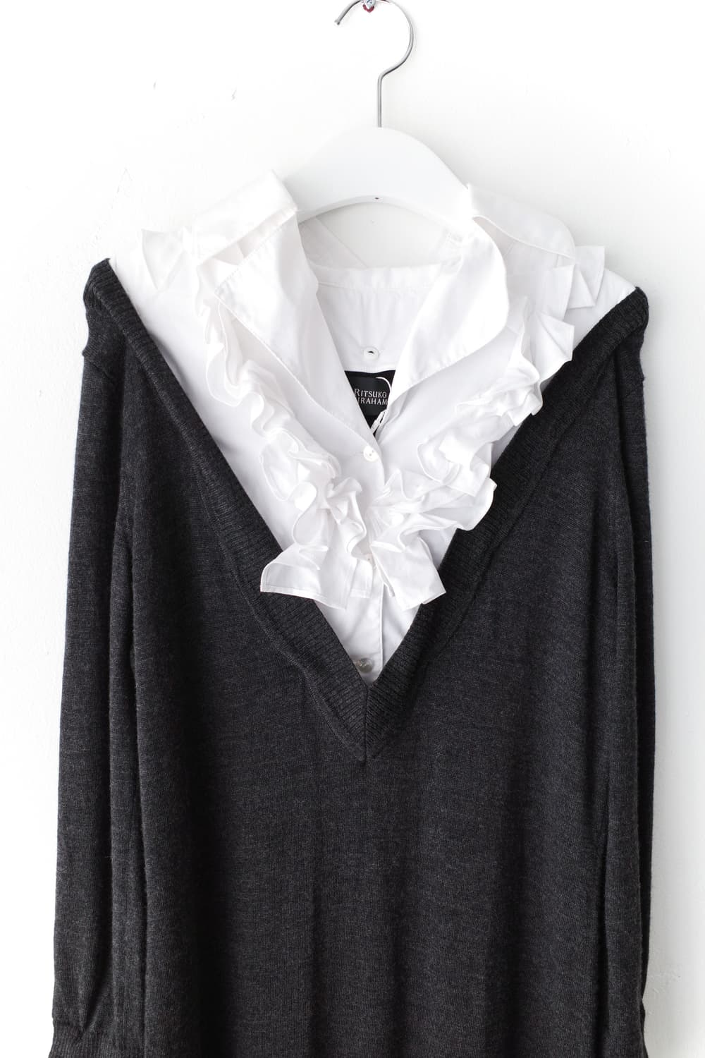 ritsuko shirahama) frill layered dress 상품이미지3