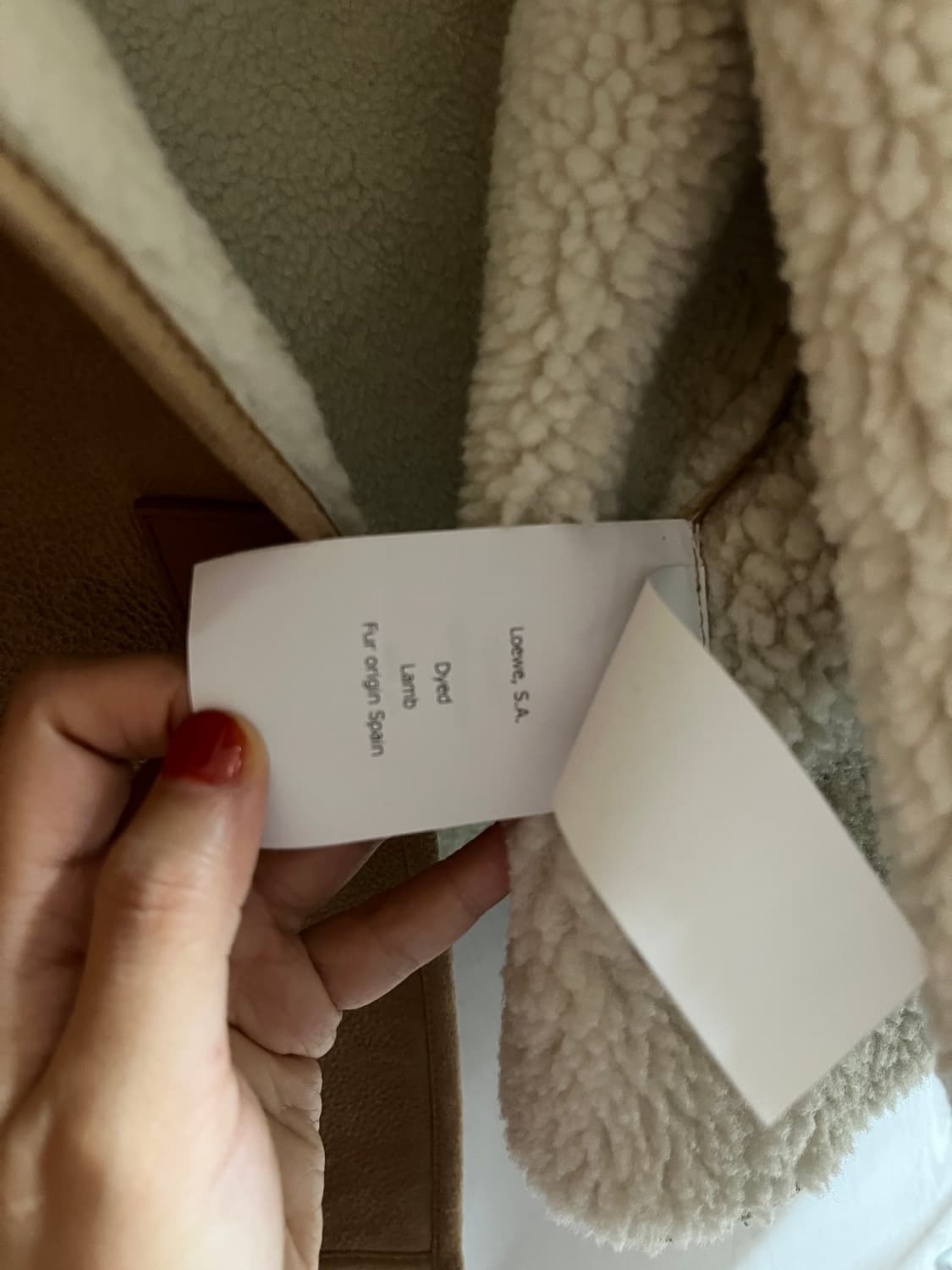 Loewe 로에베 시어링 무스탕 상품이미지4