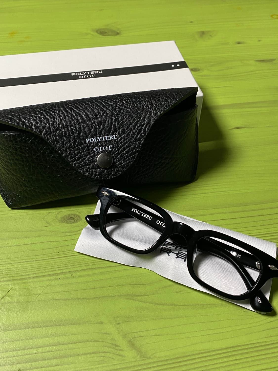 폴리테루 X 오르오르 뿔테 안경 상품이미지1