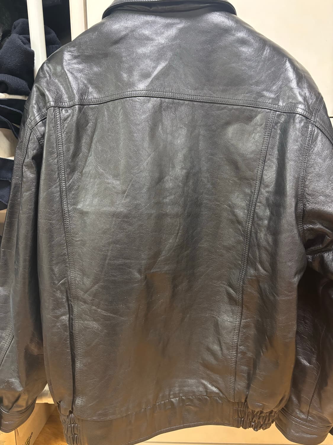 빈티지 가죽자켓 상품이미지4