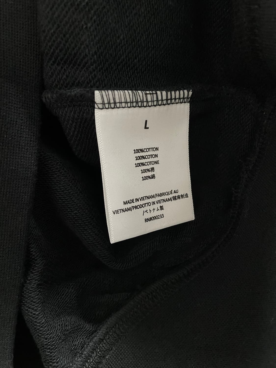 피어오브갓 에센셜/ 체스트 로고 폴로 티셔츠 스트레치 리모/ L 상품이미지6