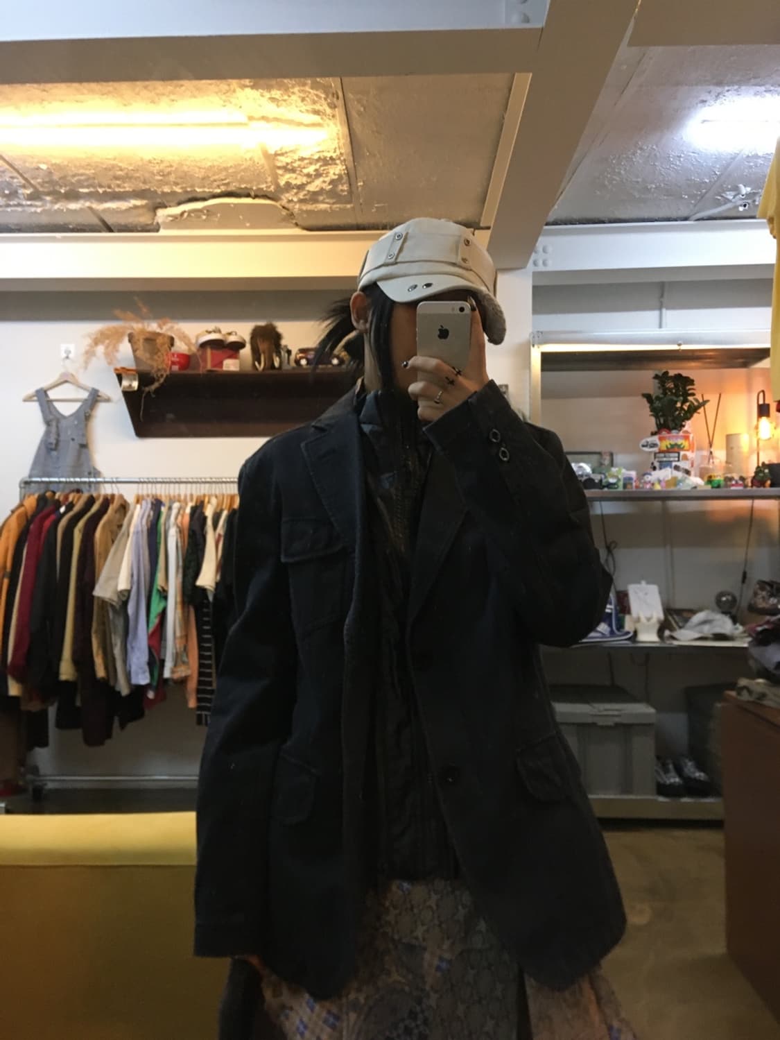  휴고 보스 오렌지 하드 코튼 테일러드 나일론 하이넥 디테일 자켓 상품이미지1
