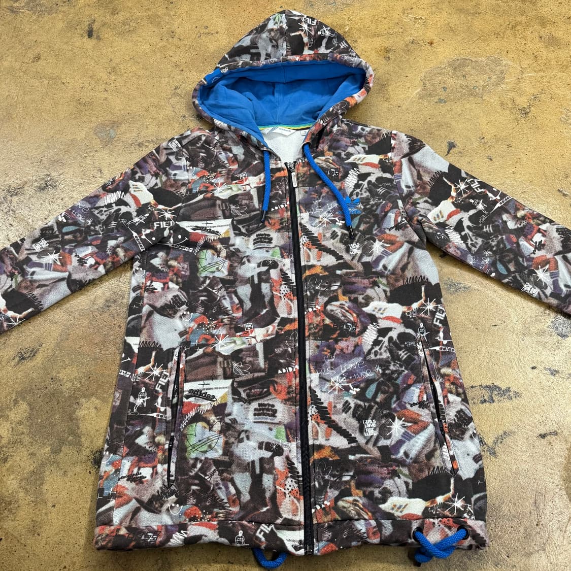 [정품/100] 아디다스 패턴 후드집업 b14 상품이미지3