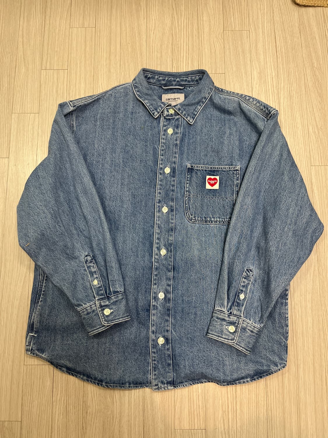 칼하트wip nash셔츠 데님 상품이미지1