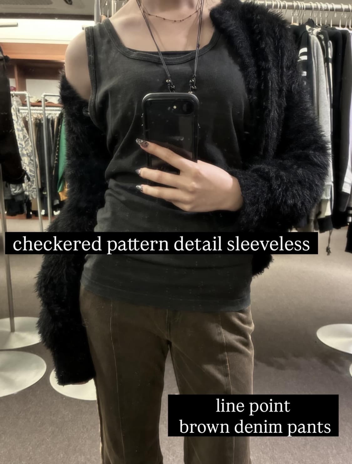 Aesthetic Grunge Look ⛓️📹 상품이미지4