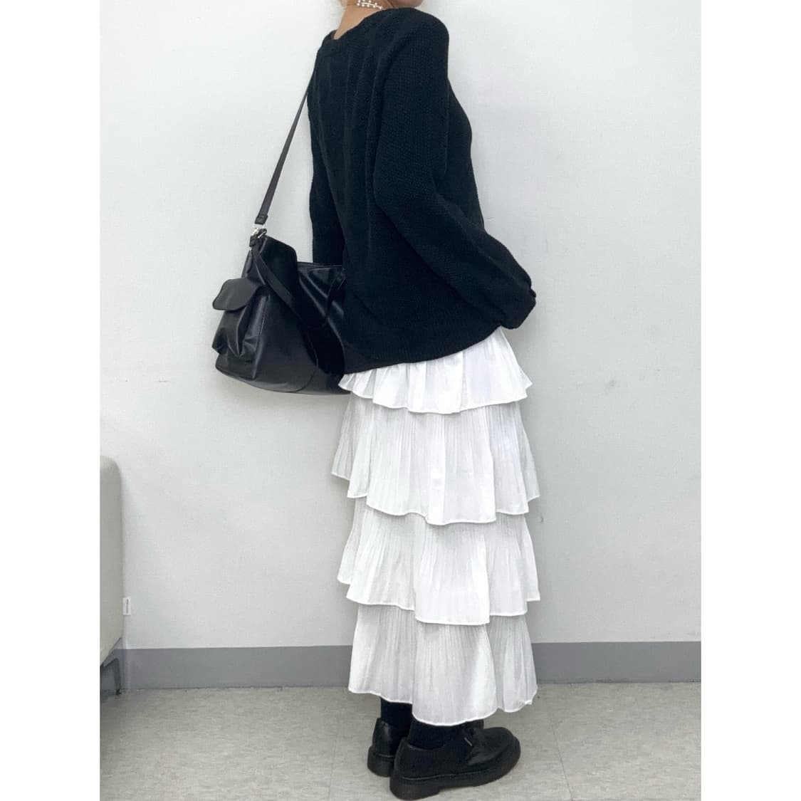 빈티지 블랙 가디건 상품이미지4