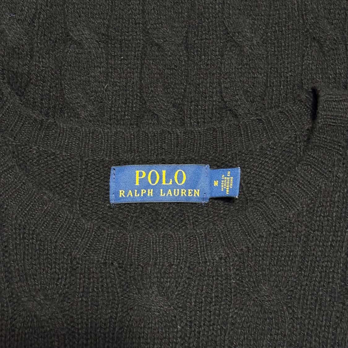 M 폴로랄프로렌 케이블 울 캐시미어 혼방 니트 상품이미지4