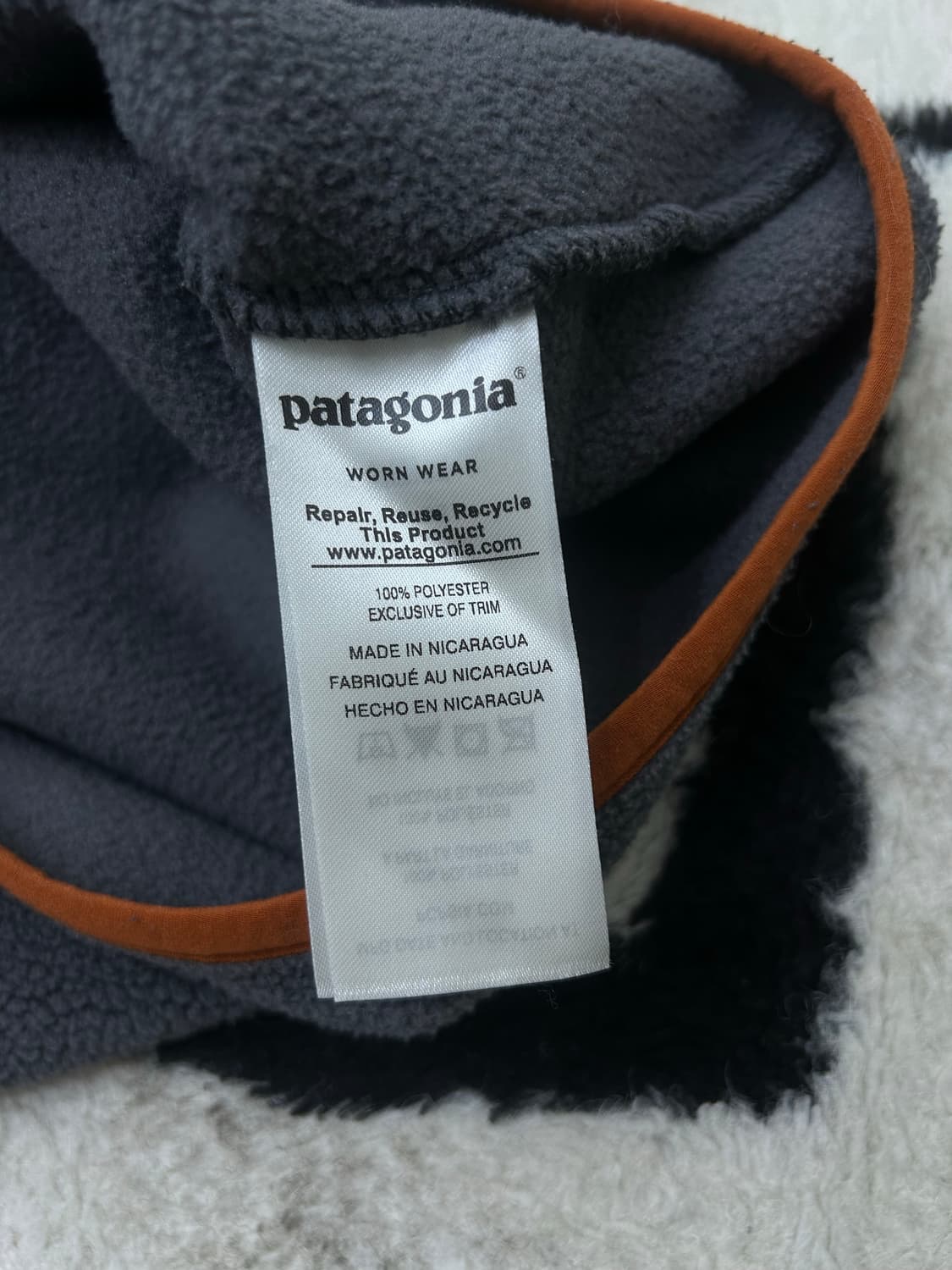 [M]파타고니아 신칠라 풀오버 플리스 플라워 포켓 상품이미지7