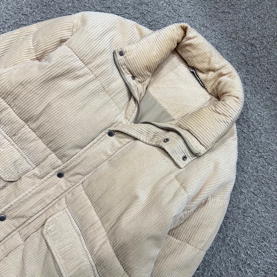 [100] 자라 코듀로이 패딩 상품이미지1