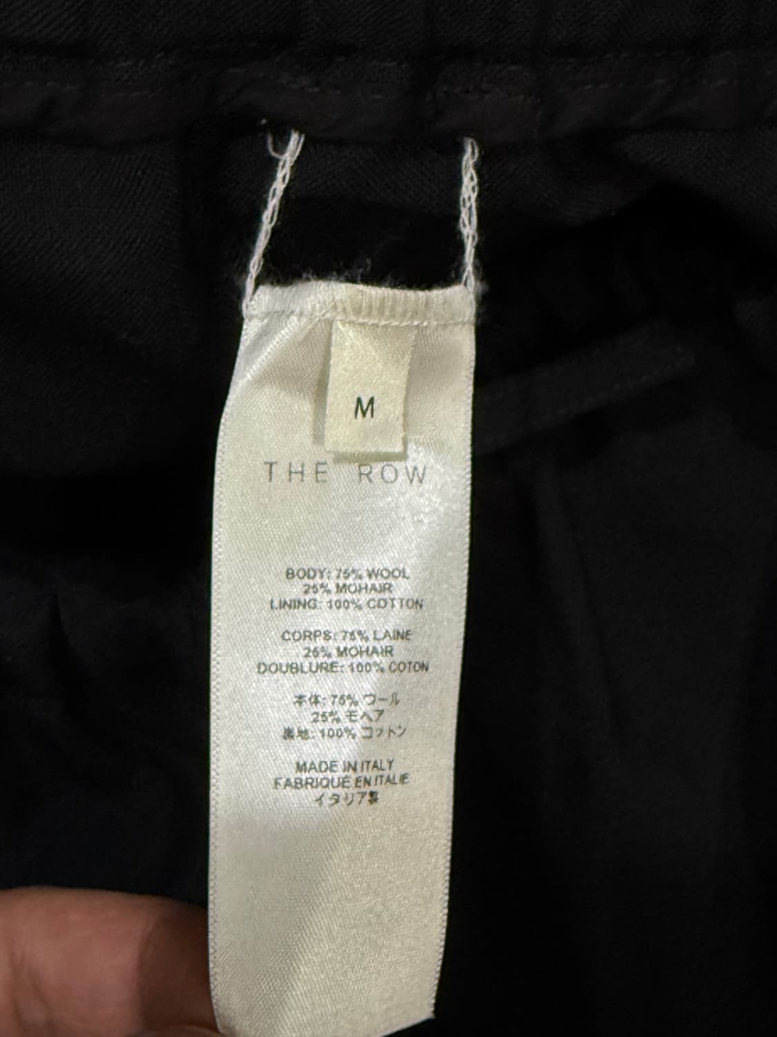 THE ROW Donatello mid-rise wool wide-leg 상품이미지6