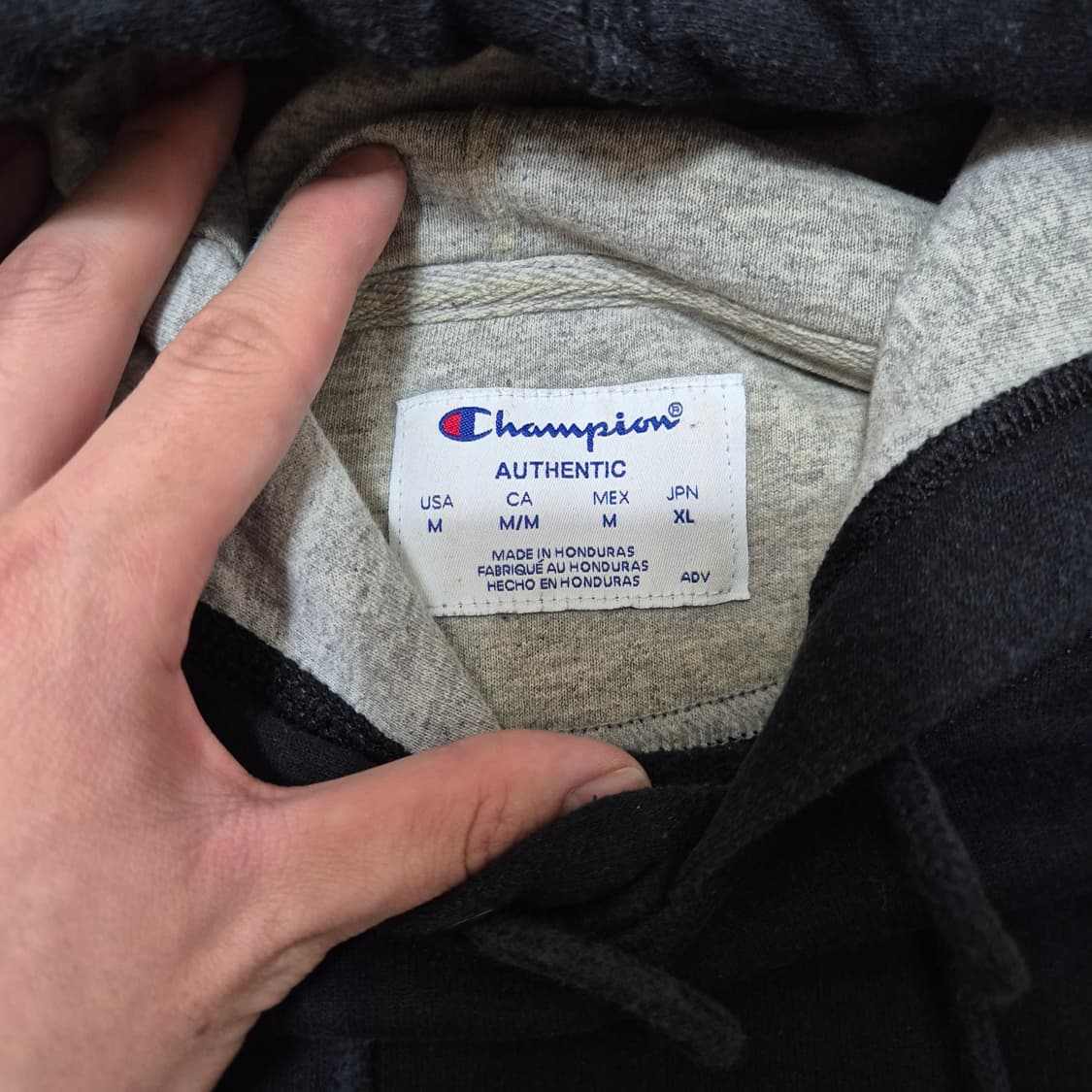 챔피온 스펠아웃 로고 후드티 상품이미지6