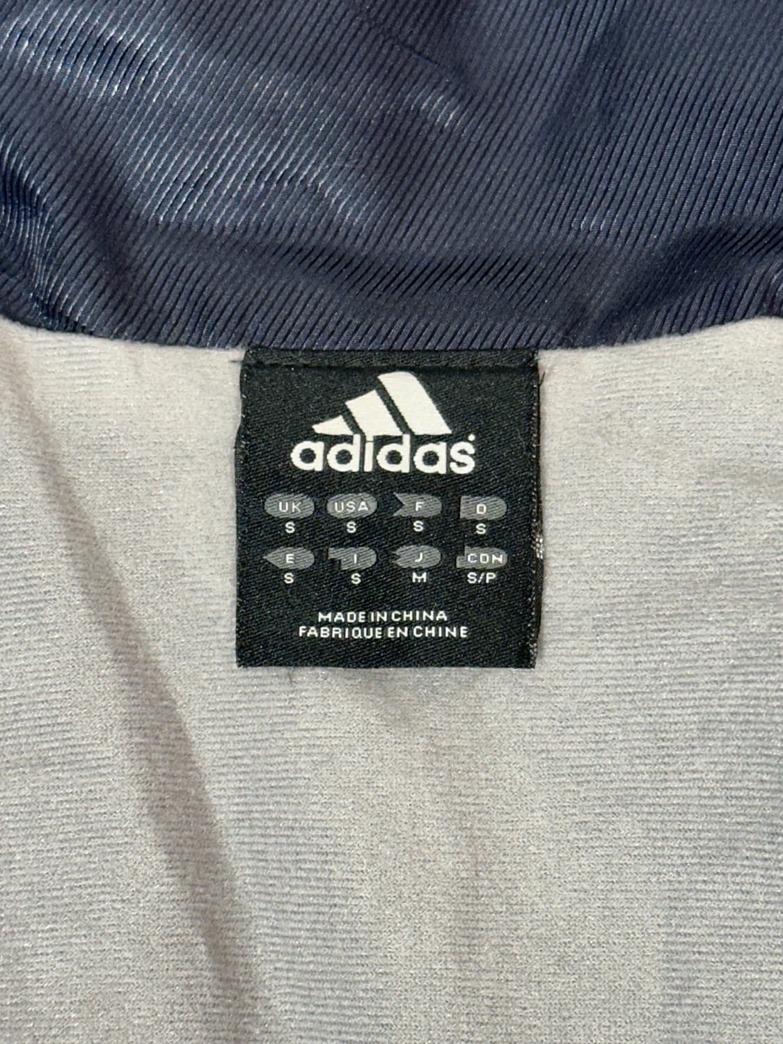 아디다스 네이비 화이트 사이드 라인 바람막이 자켓 M 상품이미지7