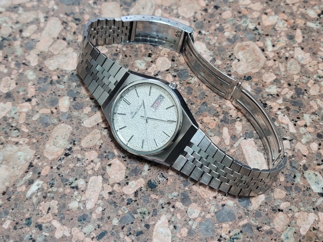 70s 세이코 하이엔드 그랜드 쿼츠 스노우 다이얼 (레어) 시계 상품이미지10