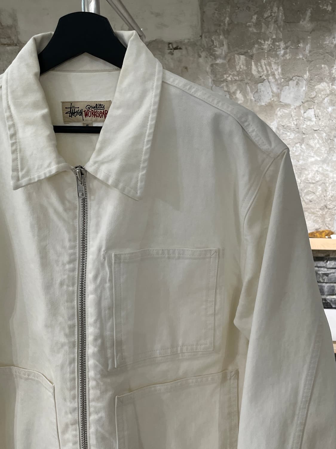 스투시 본 오버다이드 집 워크 자켓 상품이미지3