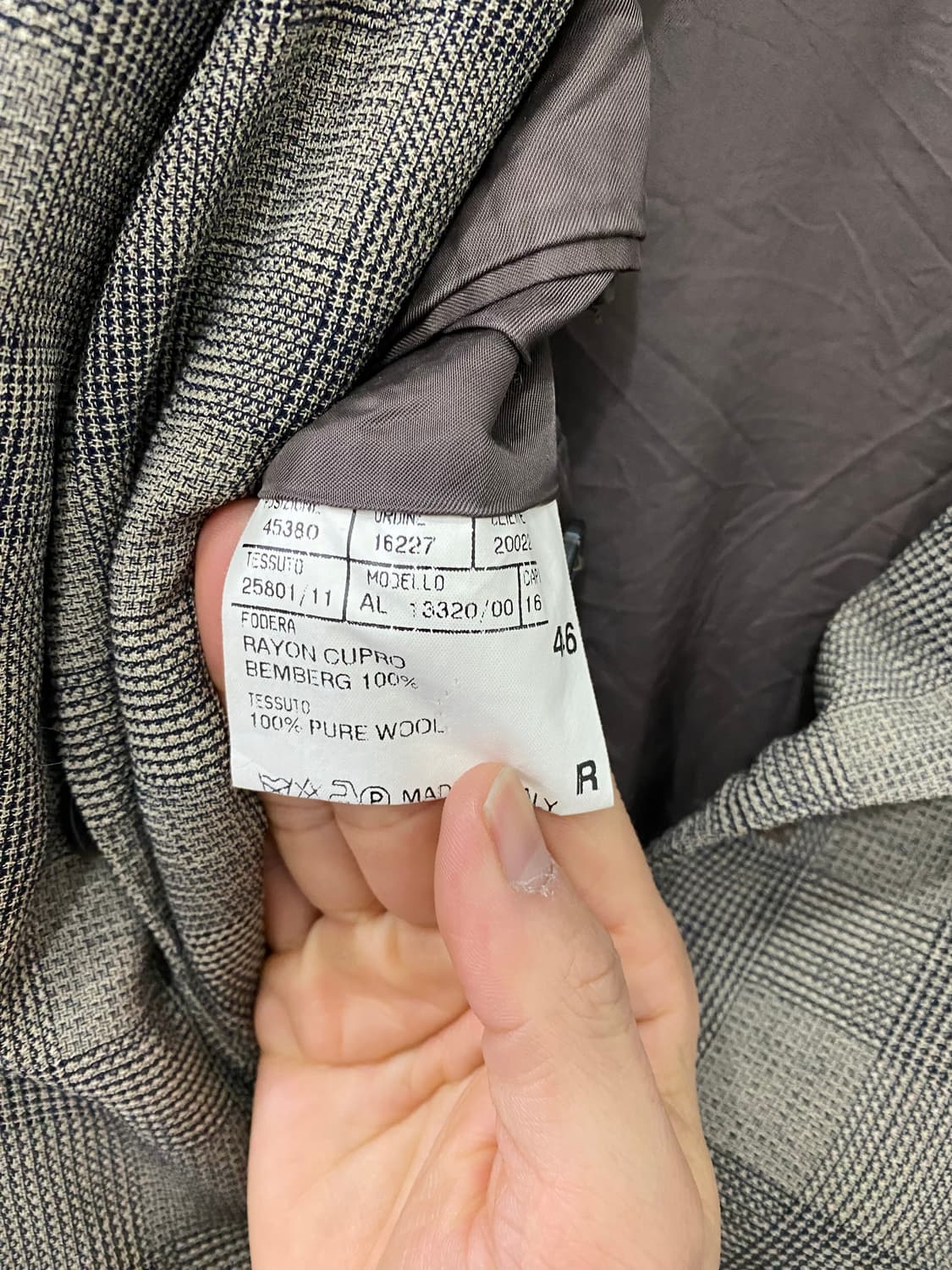 여성용 셀린느 체크 블레이져(46) 상품이미지6