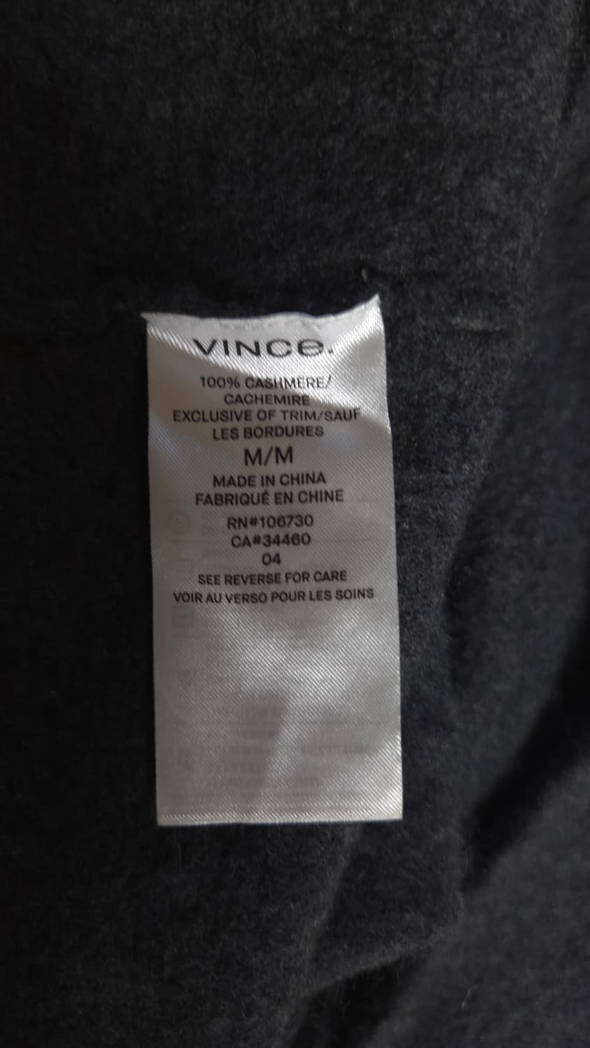 빈스 캐시미어 100 크루넥 풀오버 니트 탑  M 사이즈 상품이미지8