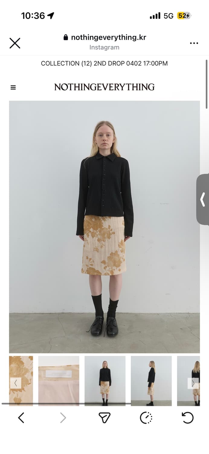 낫띵실키스커트  상품이미지2