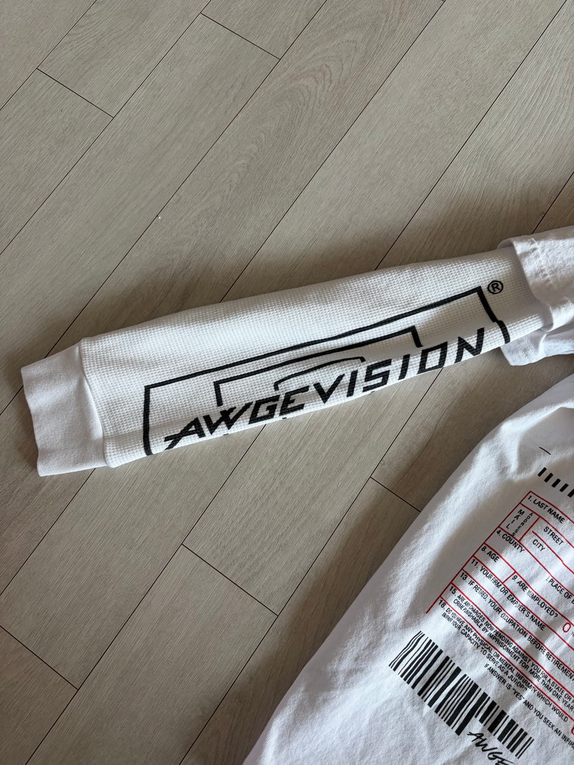 에이셉라키 돈비덤 롱슬리브 AWGE M 상품이미지5