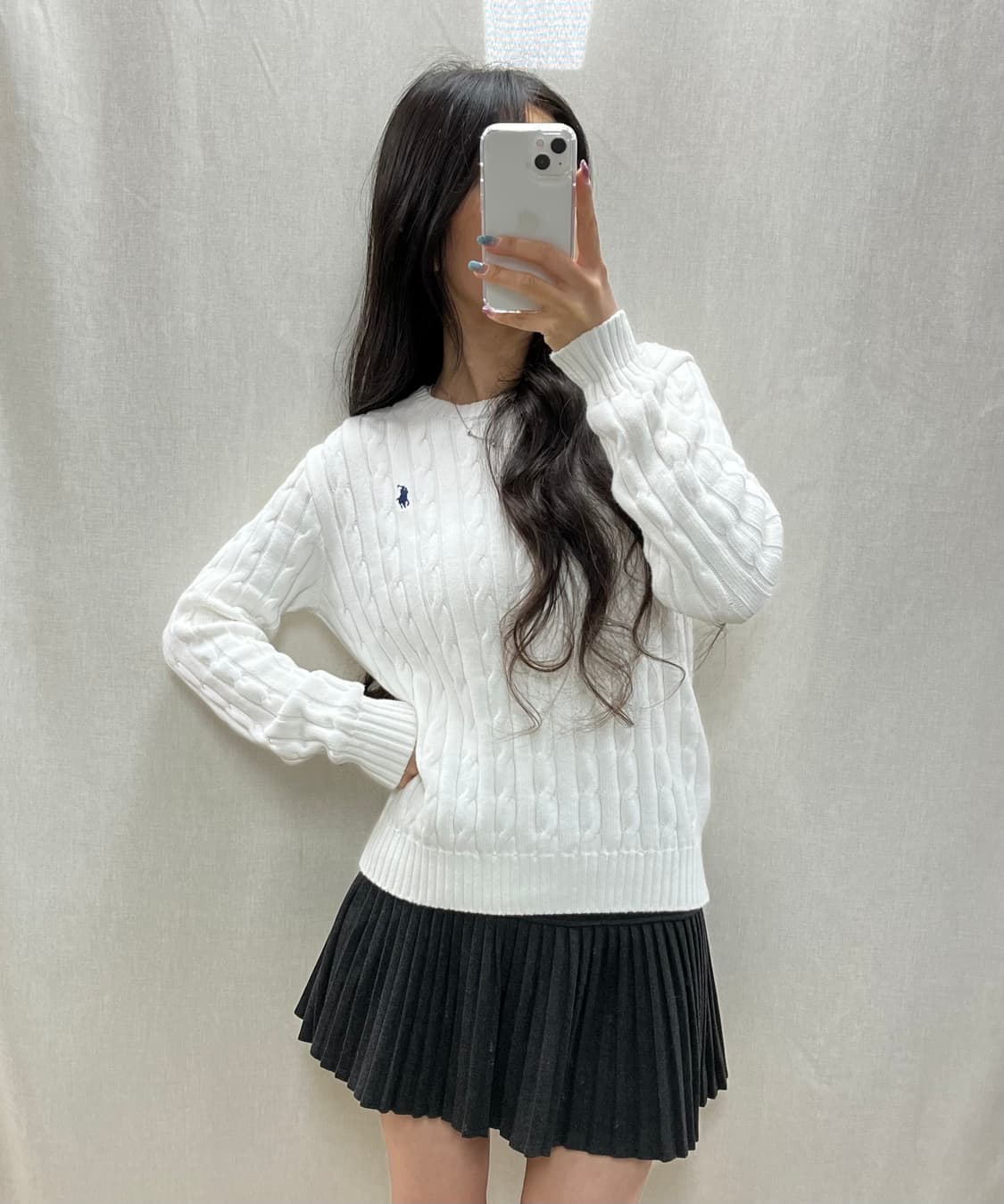 폴로 랄프 로렌 꽈배기 니트/#3547 상품이미지1