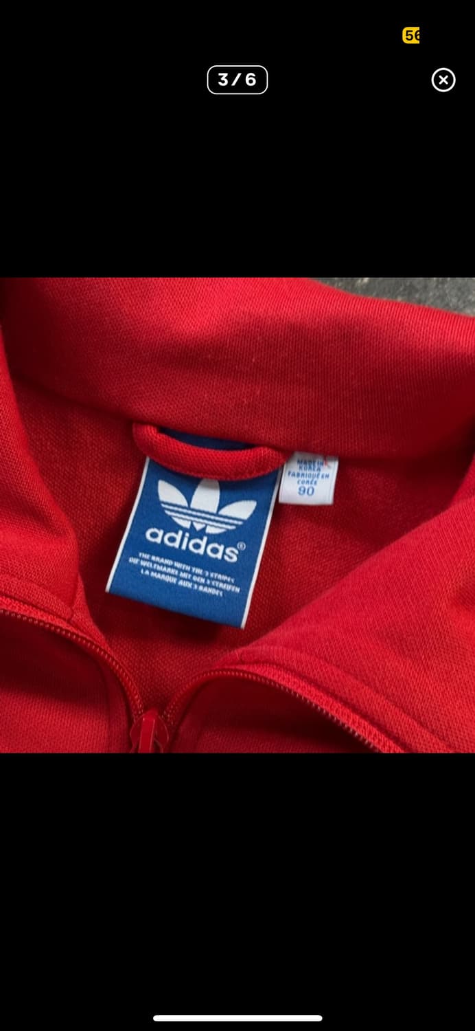 아디다스 유로파 져지 레드 90 상품이미지3