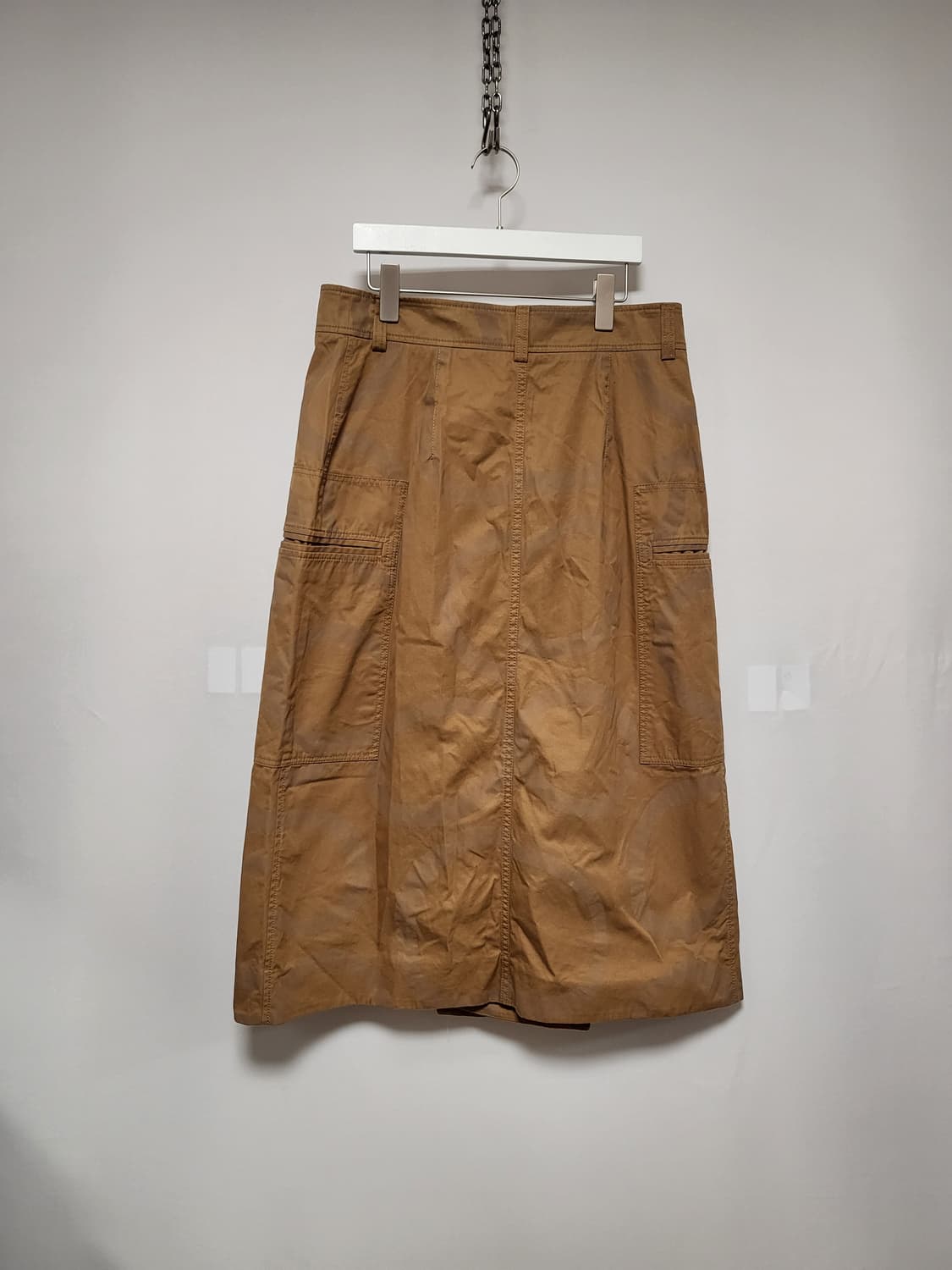 COS 로고패턴 면랩스커트 상품이미지7