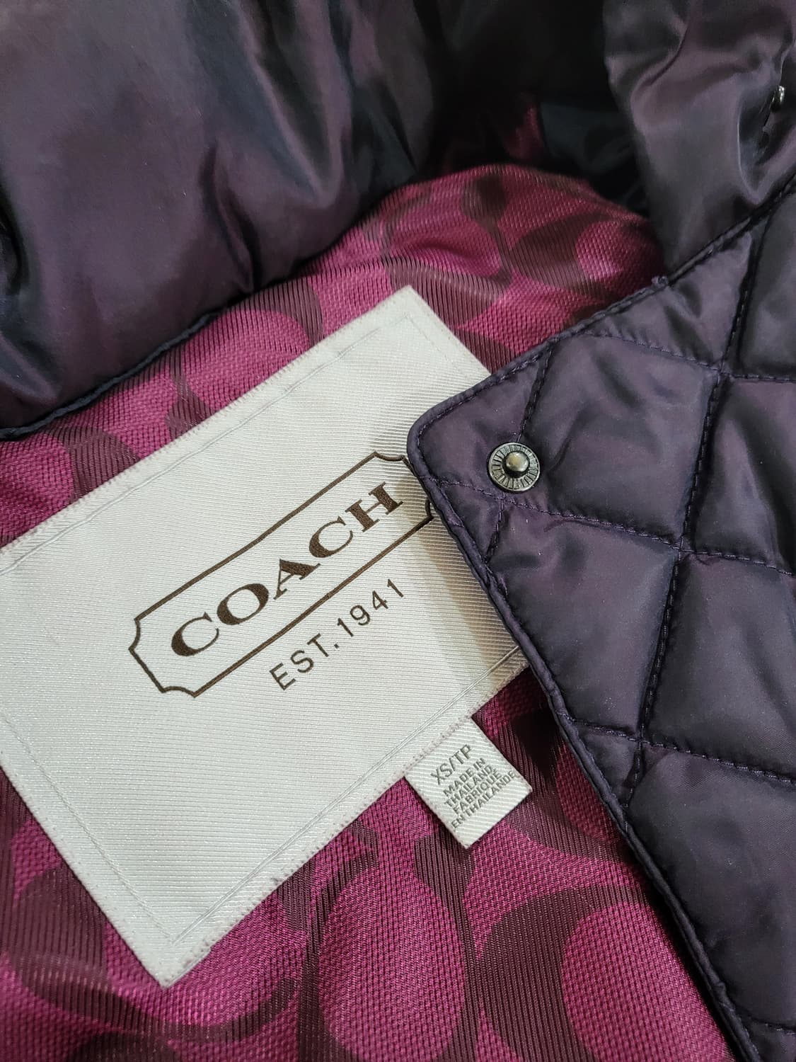 코치 오리털 패딩 상품이미지5