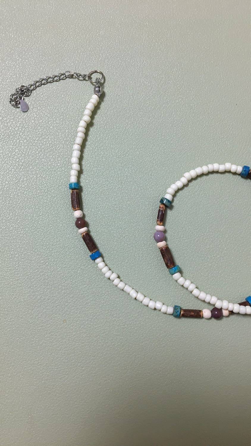 원석 비즈 목걸이 상품이미지3