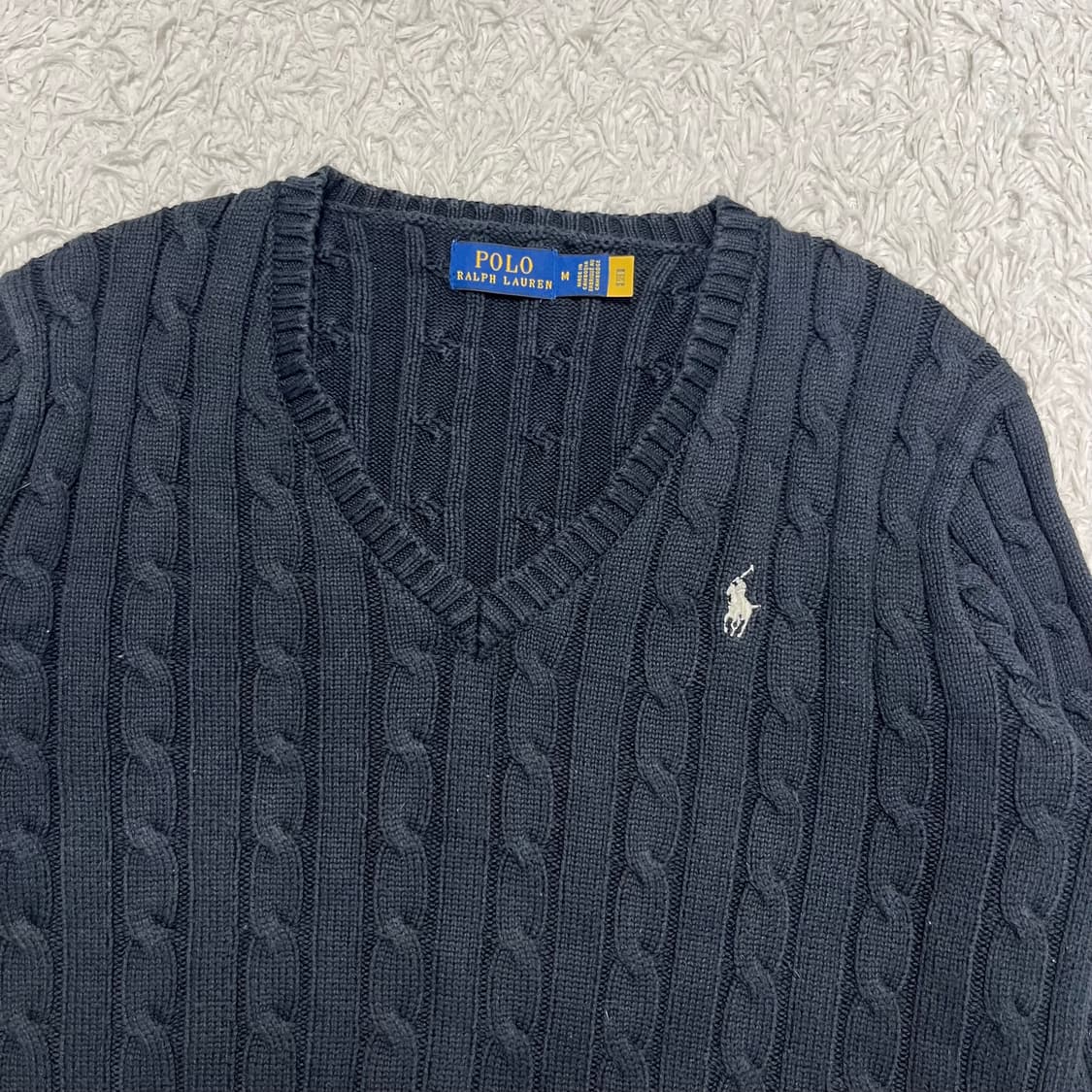 Polo Ralph Lauren black knit 상품이미지5