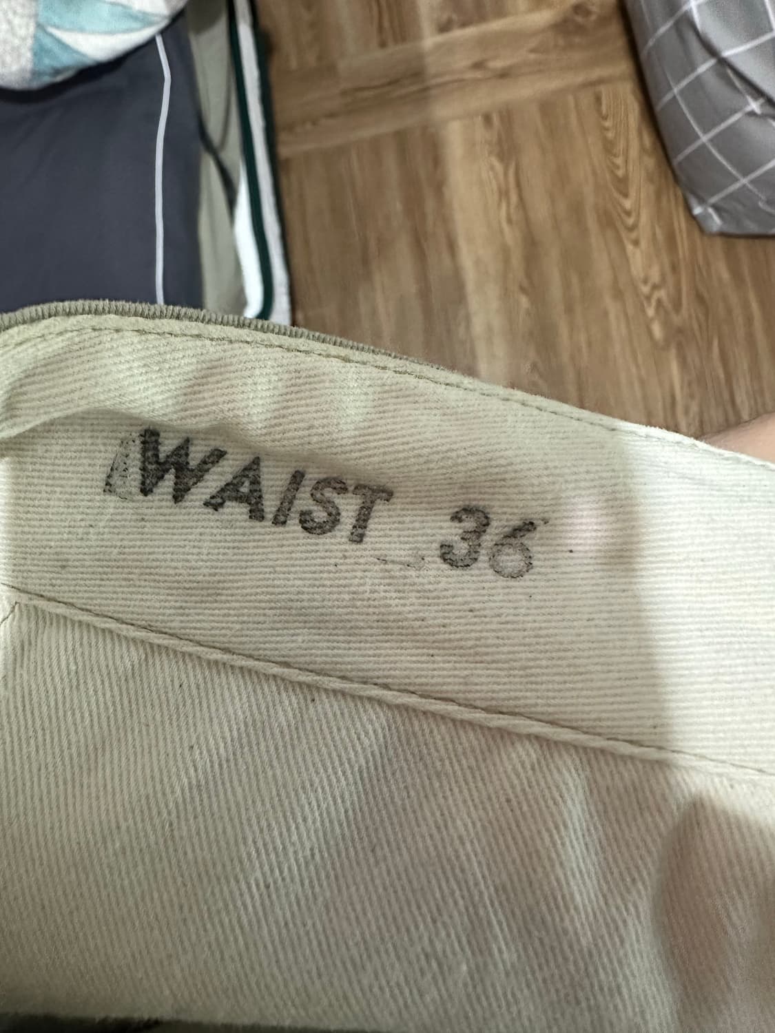 버즈릭슨X Bshop콜라보 밀리터리 치노36사이즈 상품이미지2