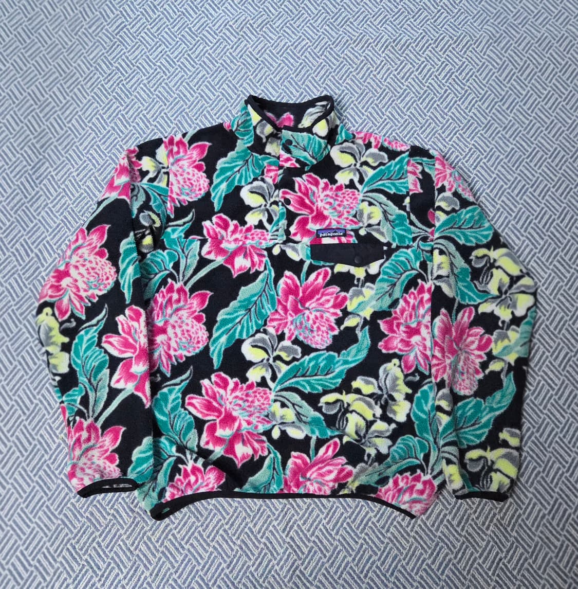 (M)파타고니아 플라워 패턴 신칠라 상품이미지1