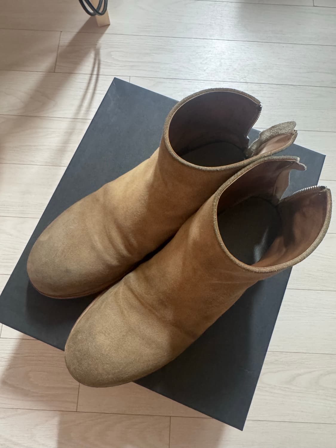 마르셀 주카제파 백짚 스웨이드 부츠 상품이미지5