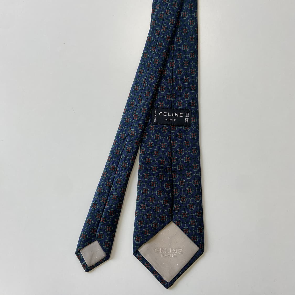 셀린느(celine) 심플로고 정품 명품넥타이 8.6cm 상품이미지3